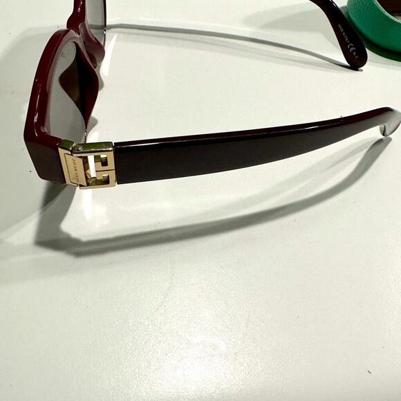 Givenchy 52mm Burgandy Oval Sunglasses main image 5